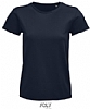 Camiseta Organica Pioneer Mujer Sols - Color French Marino